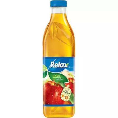 Relax 100% jablko 1L PET