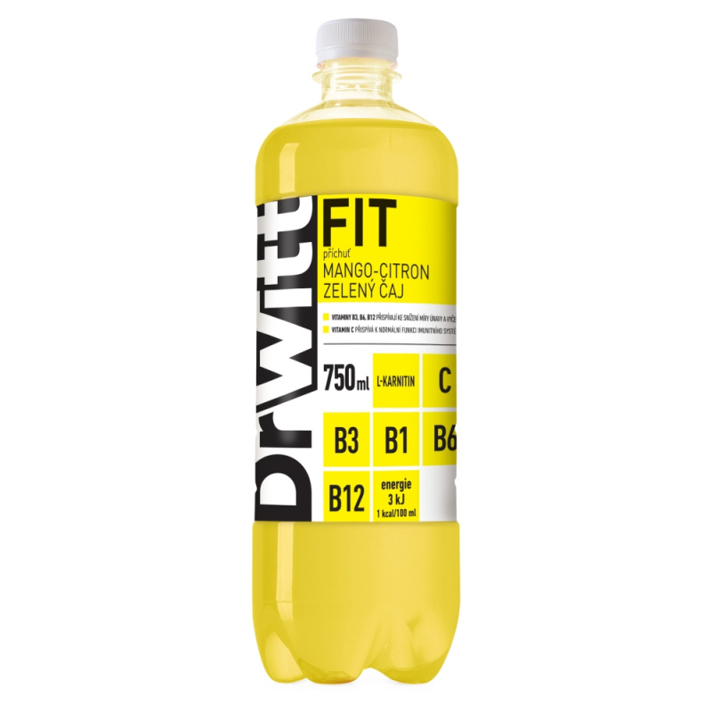 DrWitt FIT vitamínová voda 0,75l PET