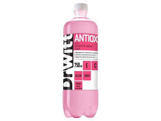 DrWitt ANTIOX vitamínová voda 0,75l PET