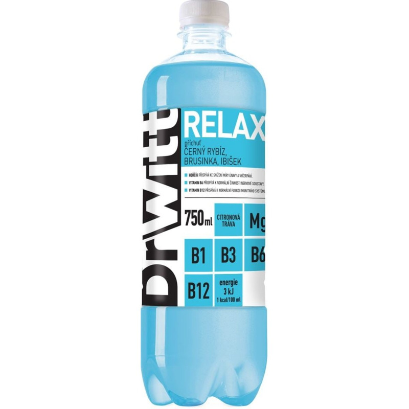 DrWitt Relax - černý rybíz, brusinka a ibišek