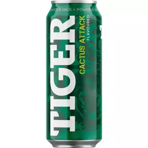 Tiger energetický nápoj kaktus 0,5L $C