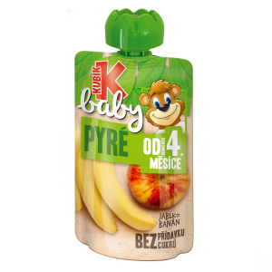Kubík baby kapsička 100g jablk banán