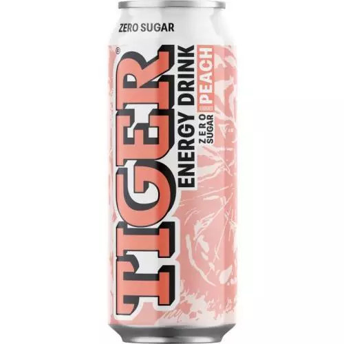 Tiger Zero, 500 ml Příchuť: Broskev