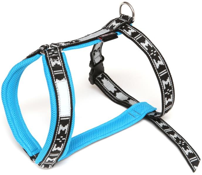 ManMat RUN Postroj krk 37–40 cm (XS) modrý