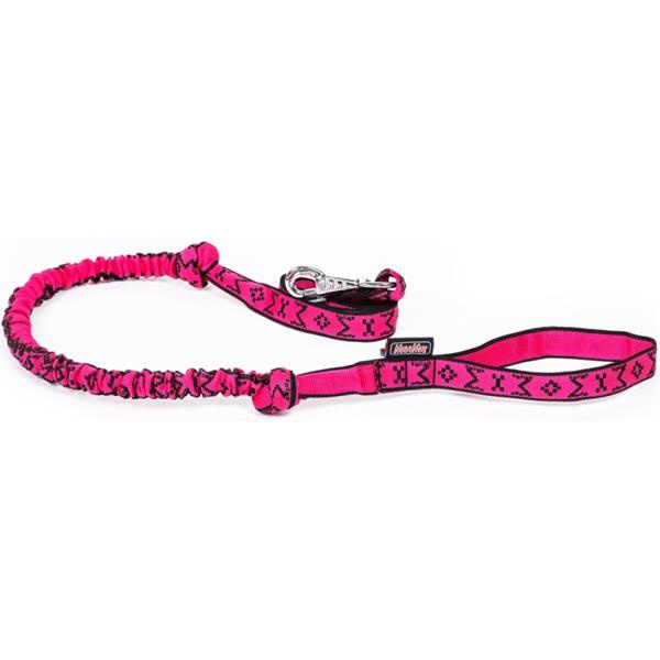 MANMAT Vodítko pro psy s amortizérem růžová 175-230 cm