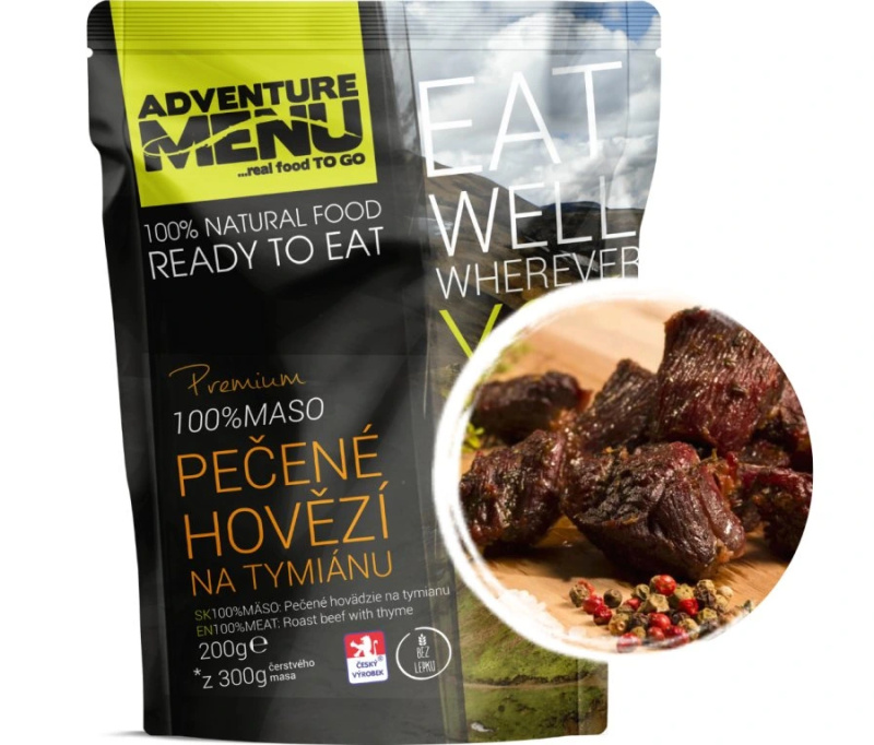 Pečené hovězí na tymiánu - Adventure Menu