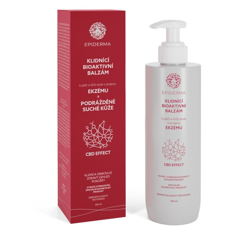 Epiderma Bioaktivní konopný balzám na ekzém, 300ml