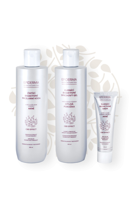 Epiderma CBD Rozšířený program: Akné