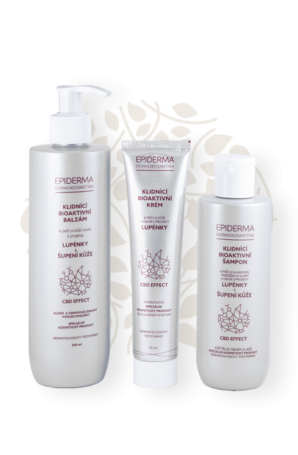 Epiderma Konopný rozšířený program: Lupénka