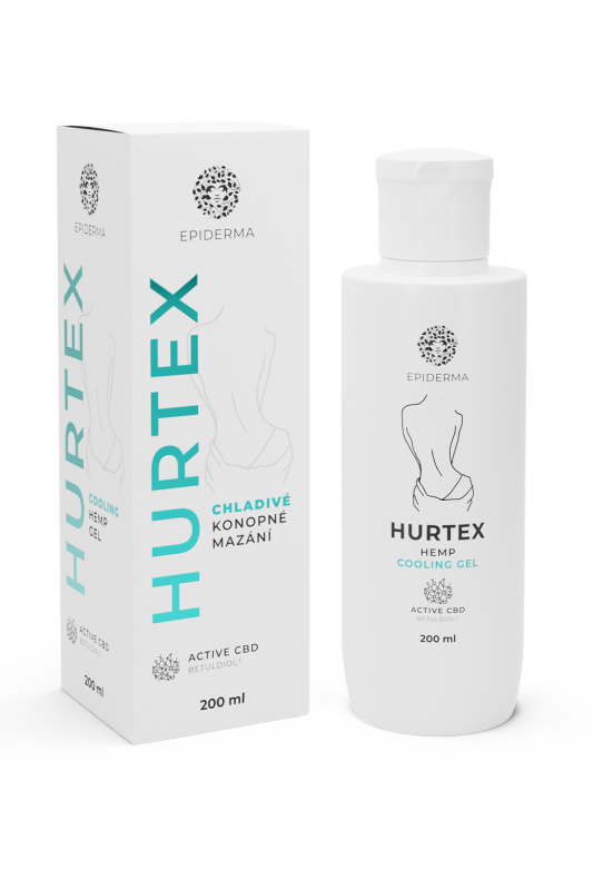 Epiderma Hurtex Chladivé konopné mazání 200 ml