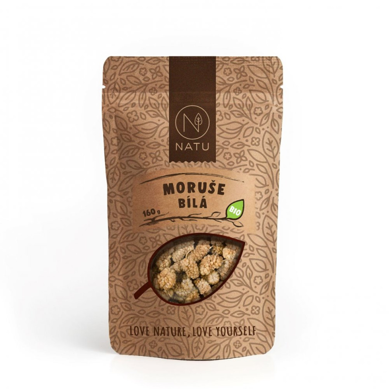NATU Moruše bílá BIO 160g