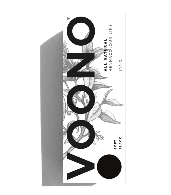 VOONO Henna Soft black, 100g
