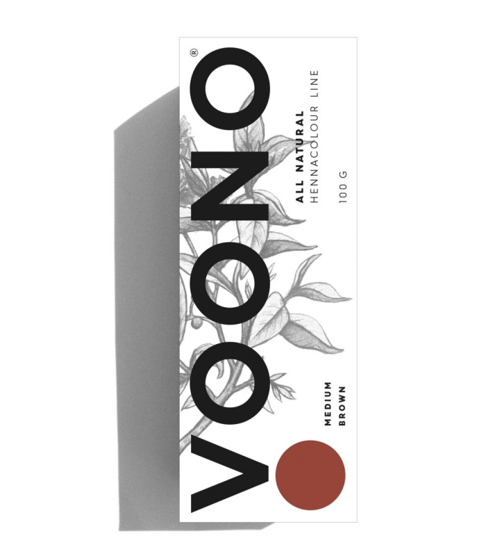 VOONO Henna Medium brown, 100g