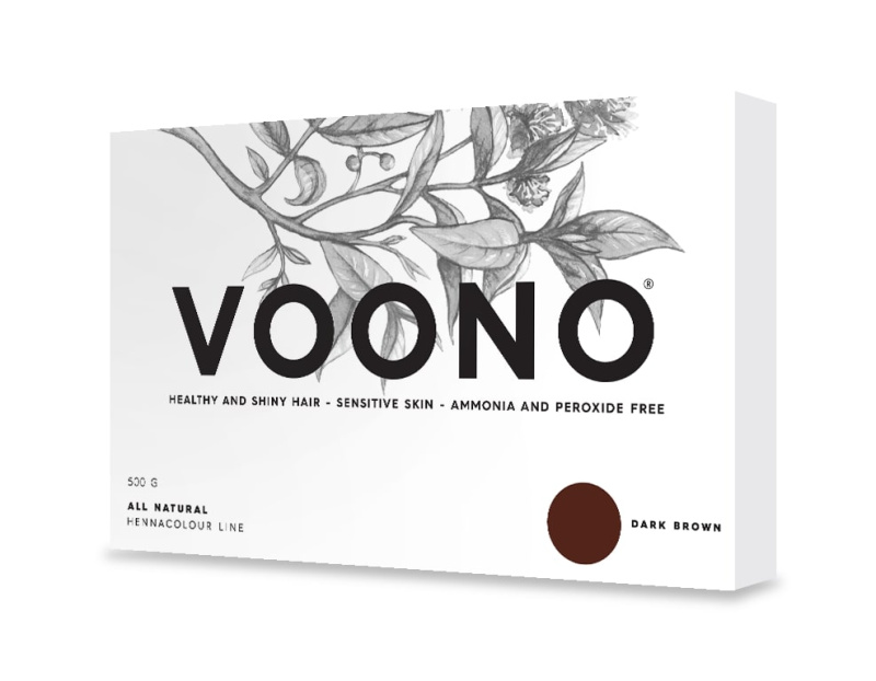 VOONO Henna Dark brown, 500g