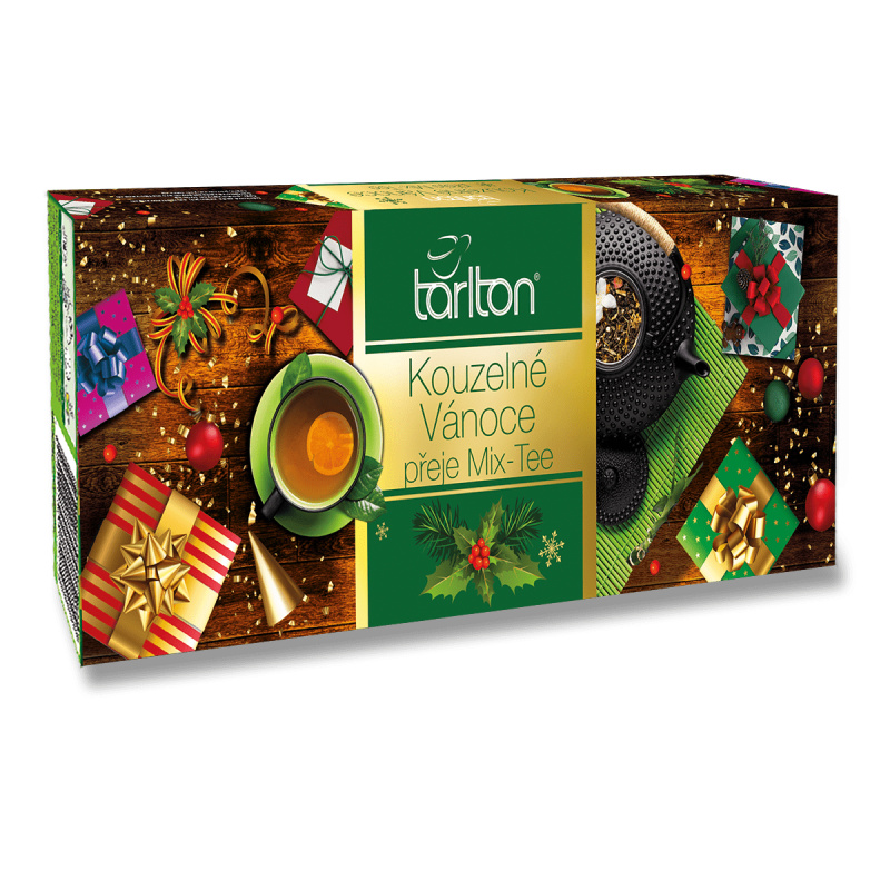 TARLTON Assortment 5 Green Tea Vianoce 100x2g