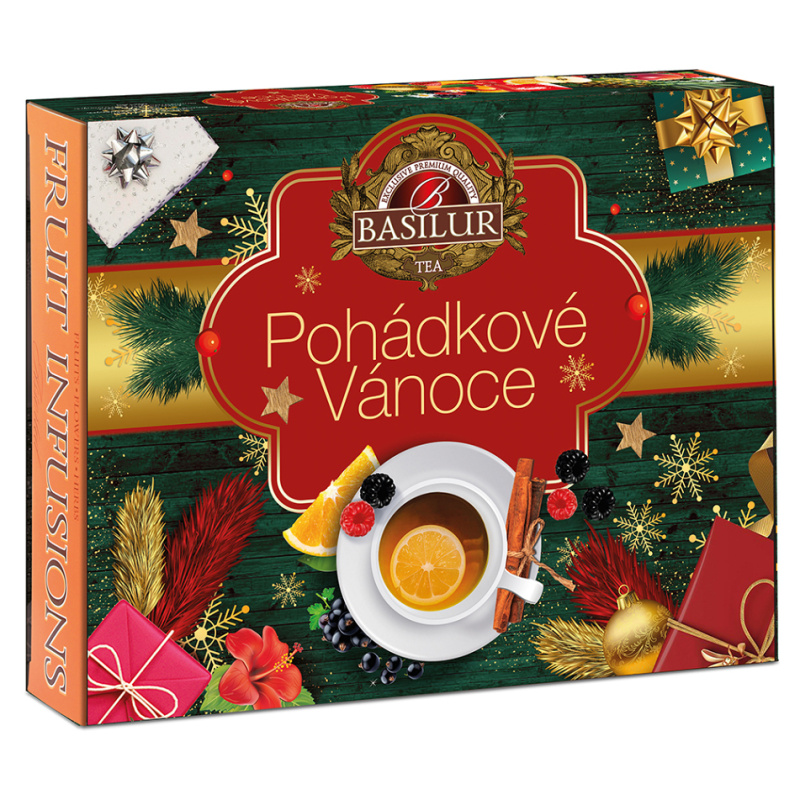 Basilur Pohádkové Vánoce - dárková sada čajů - 60 ks