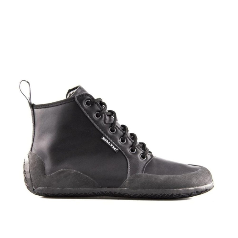 Barefoot Boty SALTIC OUTDOOR HIGH černé nappa - 46
