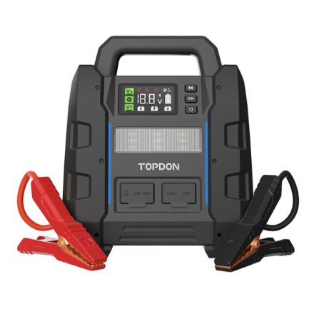 VIKING TOPDON startér a tester autobaterie V4500Plus/32000mAh(120Wh)/max. výstupní proud 4500A//IP65, TOPV4500P