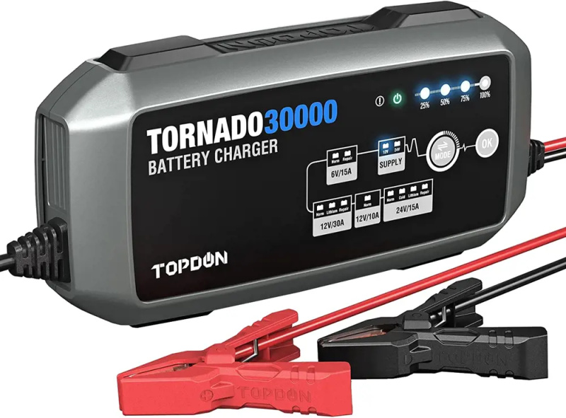 TOPDON Nabíječka autobaterie Tornado 30000, 360 W