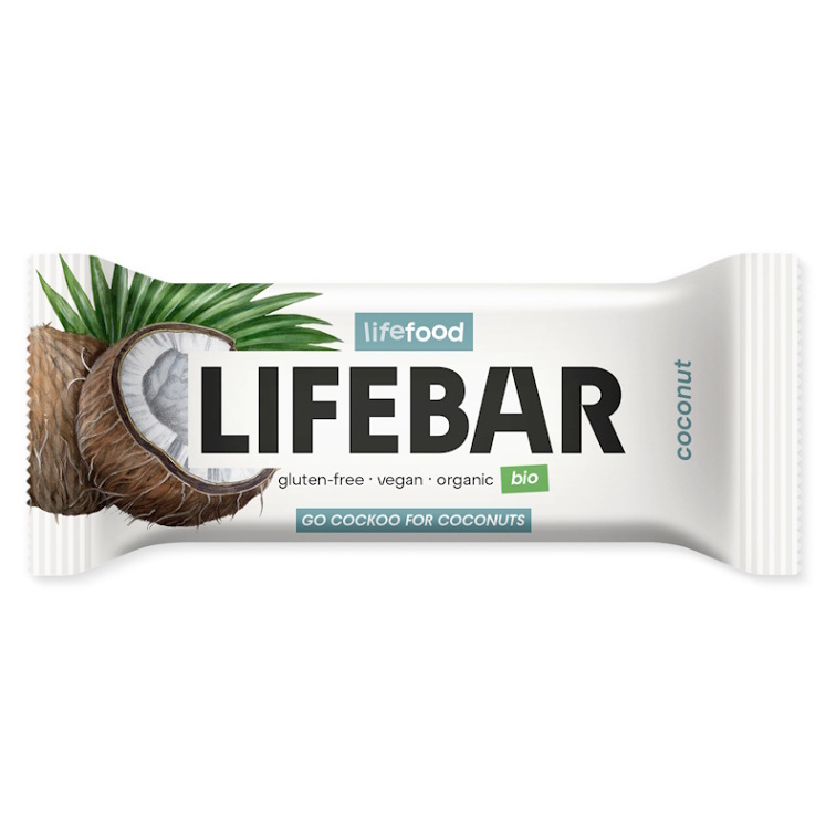 Lifefood Lifebar tyčinka kokosová BIO 40g