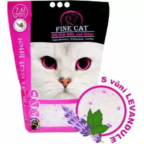 FineCat silicagel 7,6l levandule 3300g