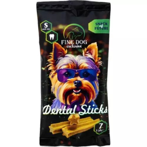 FineDog exclusive dental sticks @7ks s 110g