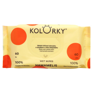 Kolorky EKO Wet Wipes – Hamamelis dětské vlhčené ubrousky