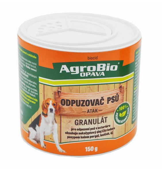 Odpuzovač psů granulát ATAK 150 g