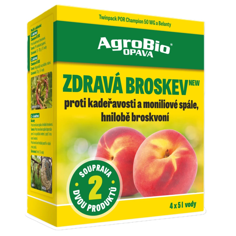Zdravá broskev new - souprava 40g+18ml