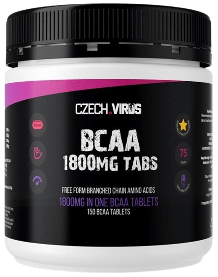 Czech Virus BCAA 1800 mg 150 tablet