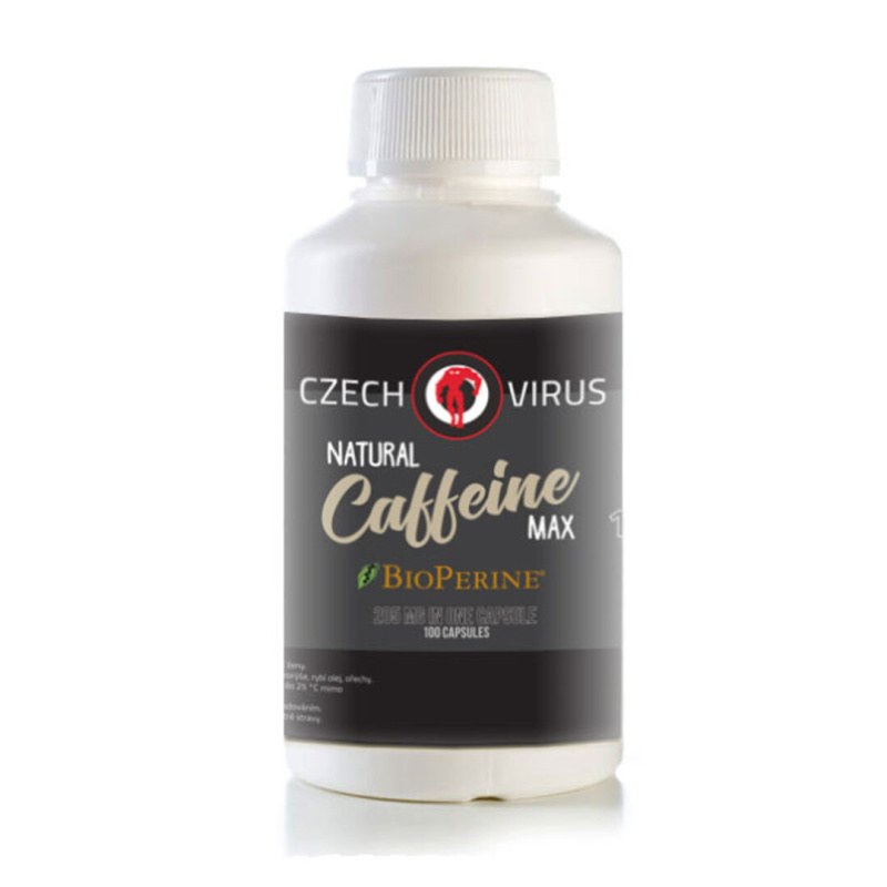 Czech Virus Natural Caffeine Max 100 kapslí