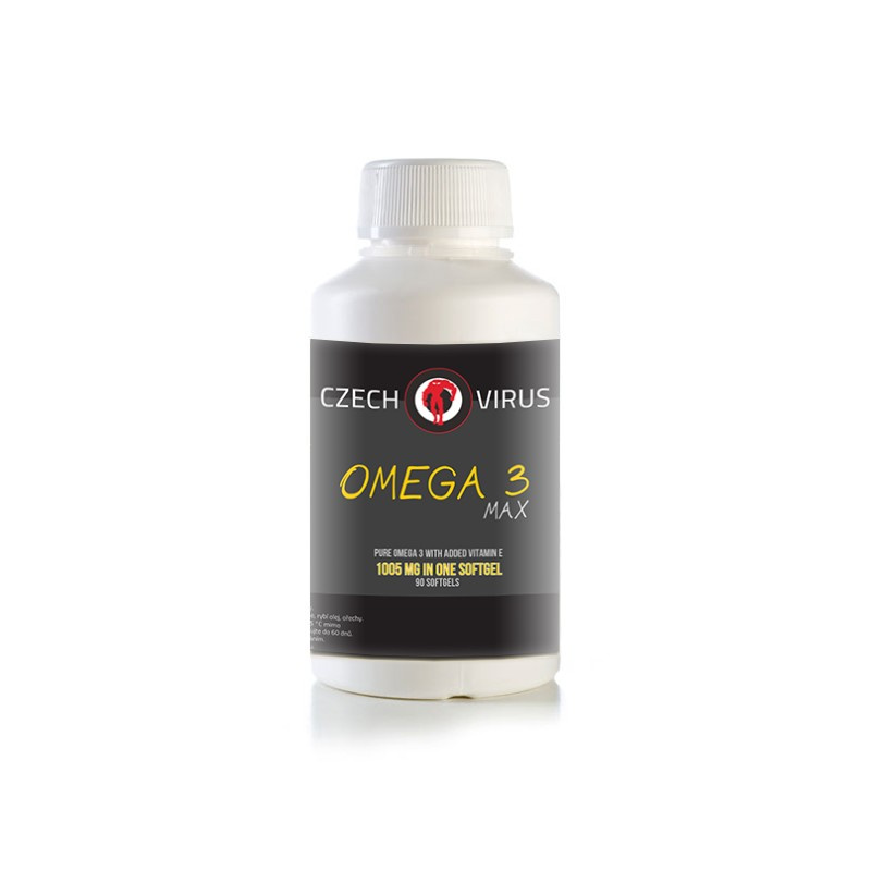 Czech Virus Omega 3 MAX 90 kapslí