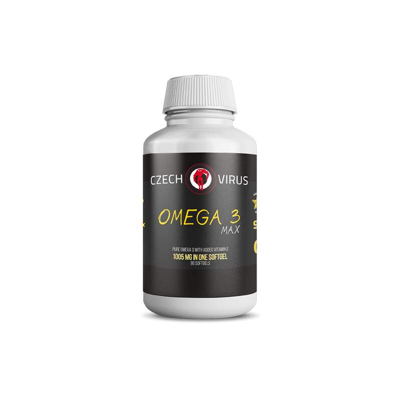 Czech Virus Omega 3 MAX 90 kapslí