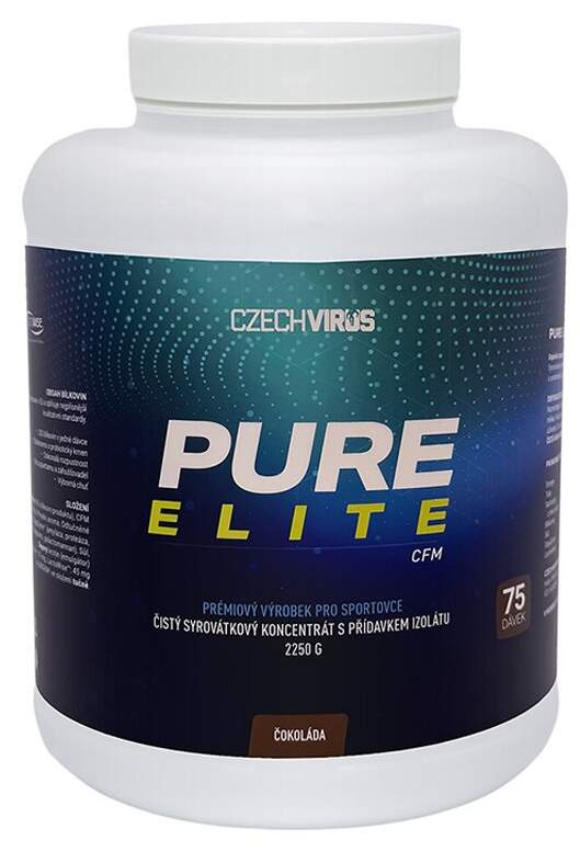 Czech Virus Pure Elite CFM 2250 g - čokoláda