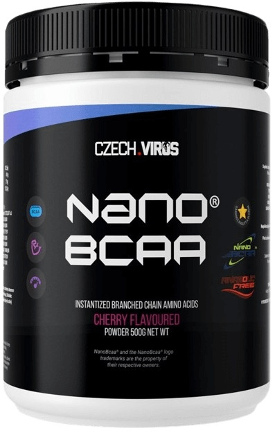 Czech Virus Nano BCAA® 500 g - kyselé jablko