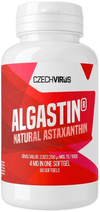 Czech Virus Algastin natural astaxanthin 60 kapslí 