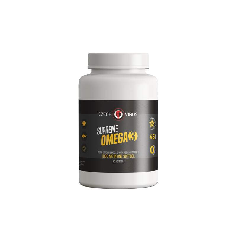 Czech Virus Supreme Omega 3 90 kapslí