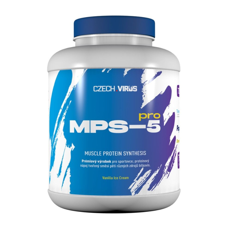Czech Virus Vícesložkový protein MPS-5 PRO 2250 g - Vanilla Ice Cream