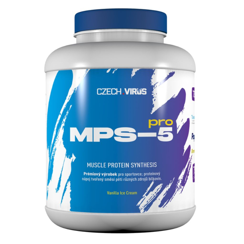 Czech Virus Vícesložkový protein MPS-5 PRO 2250 g - Vanilla Ice Cream