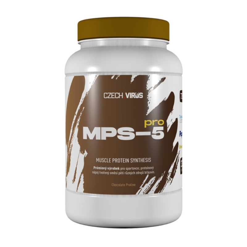 Czech Virus Vícesložkový protein MPS-5 PRO 1000 g - Chocolate praline