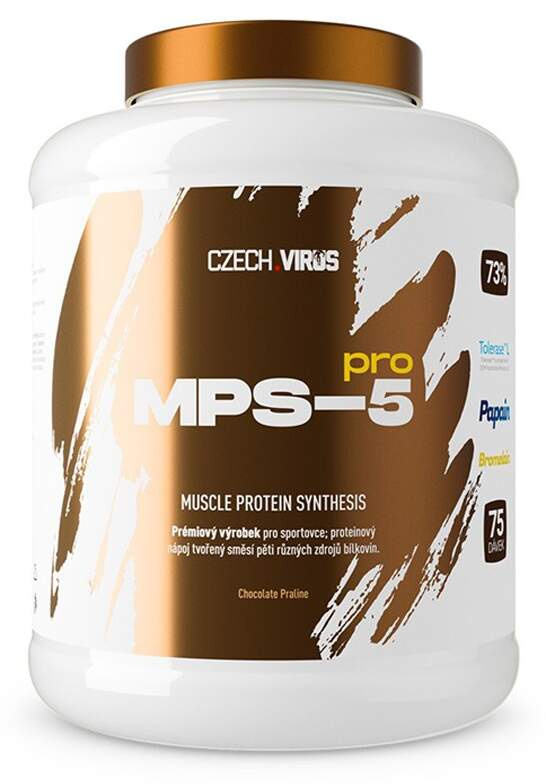 Czech Virus Vícesložkový protein MPS-5 PRO 2250 g - Chocolate praline