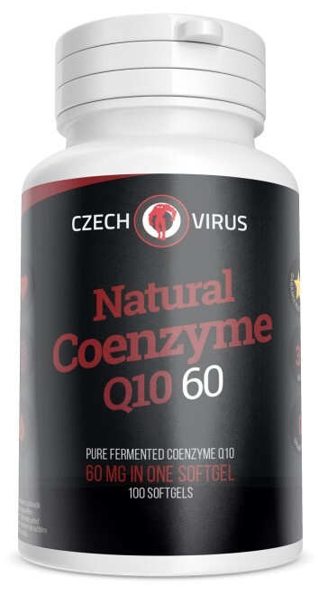 Czech Virus Natural Coenzyme Q10 100 kapslí