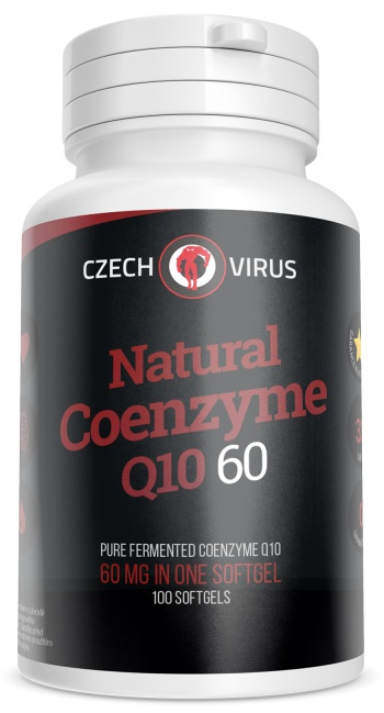 Czech Virus Natural Coenzyme Q10 100 kapslí