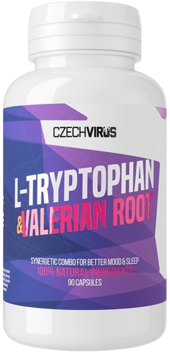 Czech Virus L-Tryptophan & Valerian root 90 kapslí