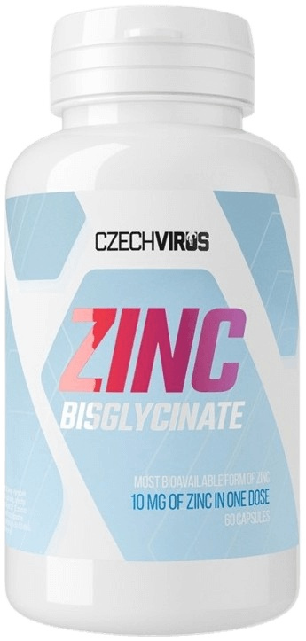 Czech Virus Zinc Bisglycinate 60 kapslí 