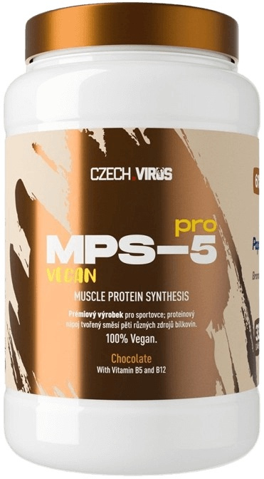 Czech Virus Vícesložkový protein MPS-5 PRO Vegan 1000 g - čokoláda
