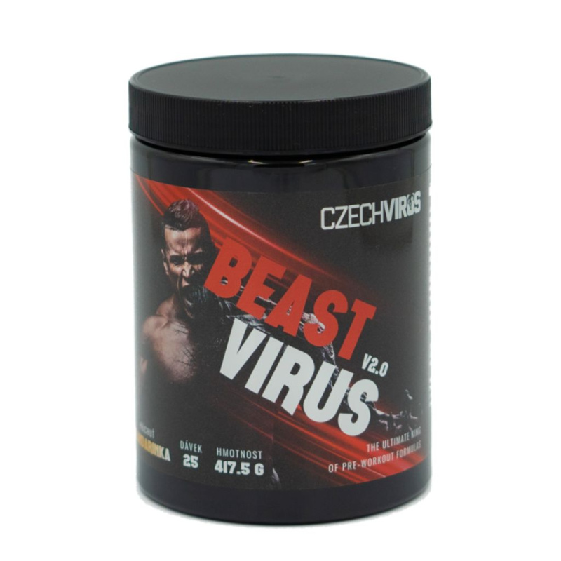 Czech Virus Beast Virus V2.0 417,5 g - Kyselé jablko/maliny 