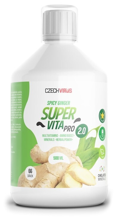 Czech Virus SuperVita PRO V2.0 500 ml - zázvor
