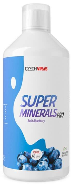 Czech Virus Super minerals pro 750 ml - borůvka