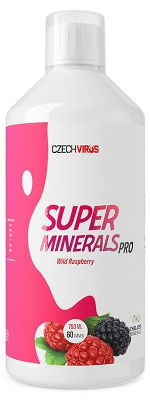 Czech Virus Super minerals pro 750 ml - divoká malina